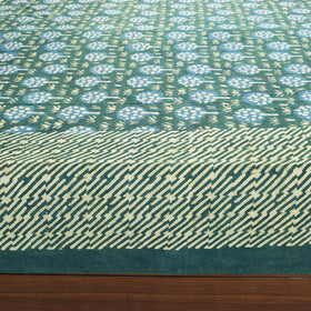  Block Art Print Cotton Double Bindaas Bed Sheet