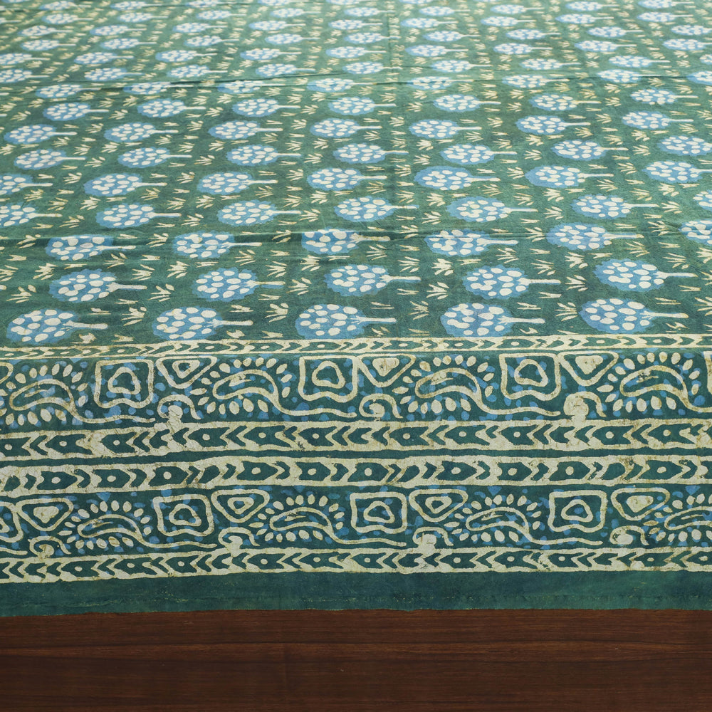  BBlock Art Print Cotton Double Bindaas Bed Sheet