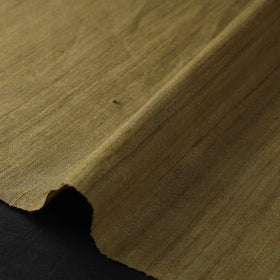 Green Authentic Handwoven Tussar Silk Bhagalpuri Fabric 