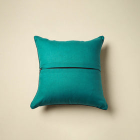 Green - bagh cotton cushion cover 20 - handcrafted