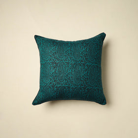 Green - bagh cotton cushion cover 20 - handcrafted