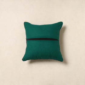 Green - bagh cotton cushion cover 30 - handcrafted