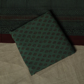 Bagh hand block print natural dyed cotton 3pc unstitched