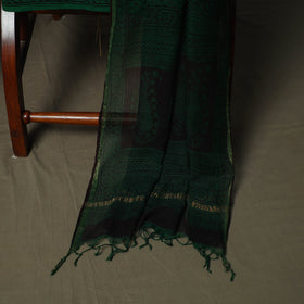 Bagh hand block print natural dyed kota doria cotton 3pc