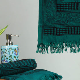 Bagh Hand Block Print Cotton Handloom Towel