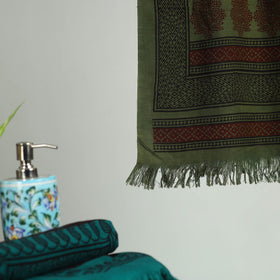 Bagh Hand Block Print Cotton Handloom Towel