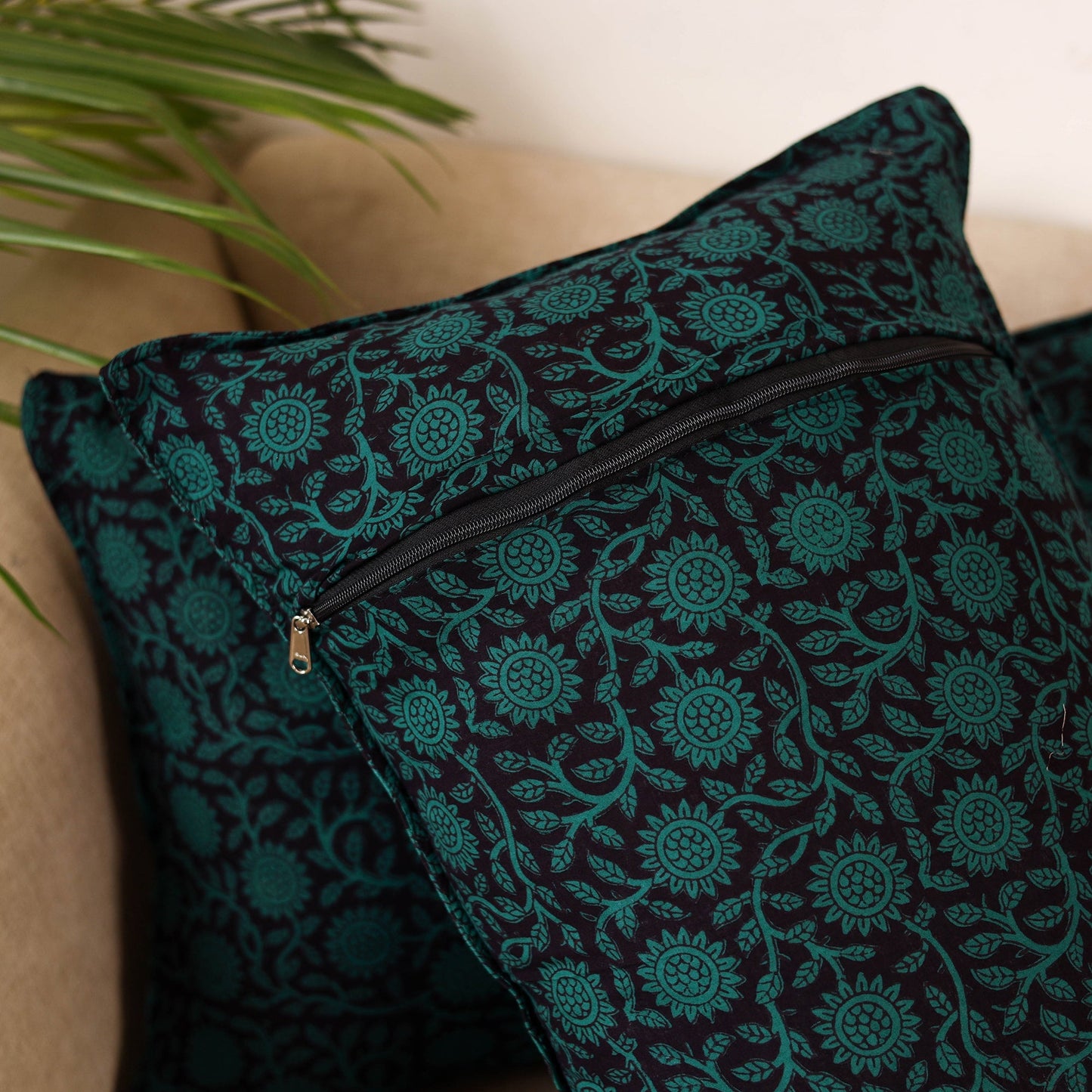Bagh hand pillow cover (set of 2) 11 - handcrafted