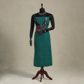 Green - bagh patchwork cotton unstitched kurta material