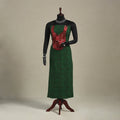 Green - bagh patchwork cotton unstitched kurta material