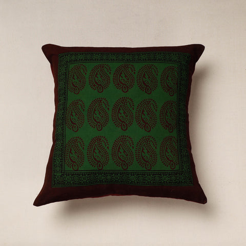  Bagh Block Printed Cotton Cushion Cover 