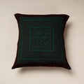 Green Bagh Block Printed Cotton Cushion Cover