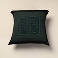 Green Bagh Block Printed Cotton Cushion Cover