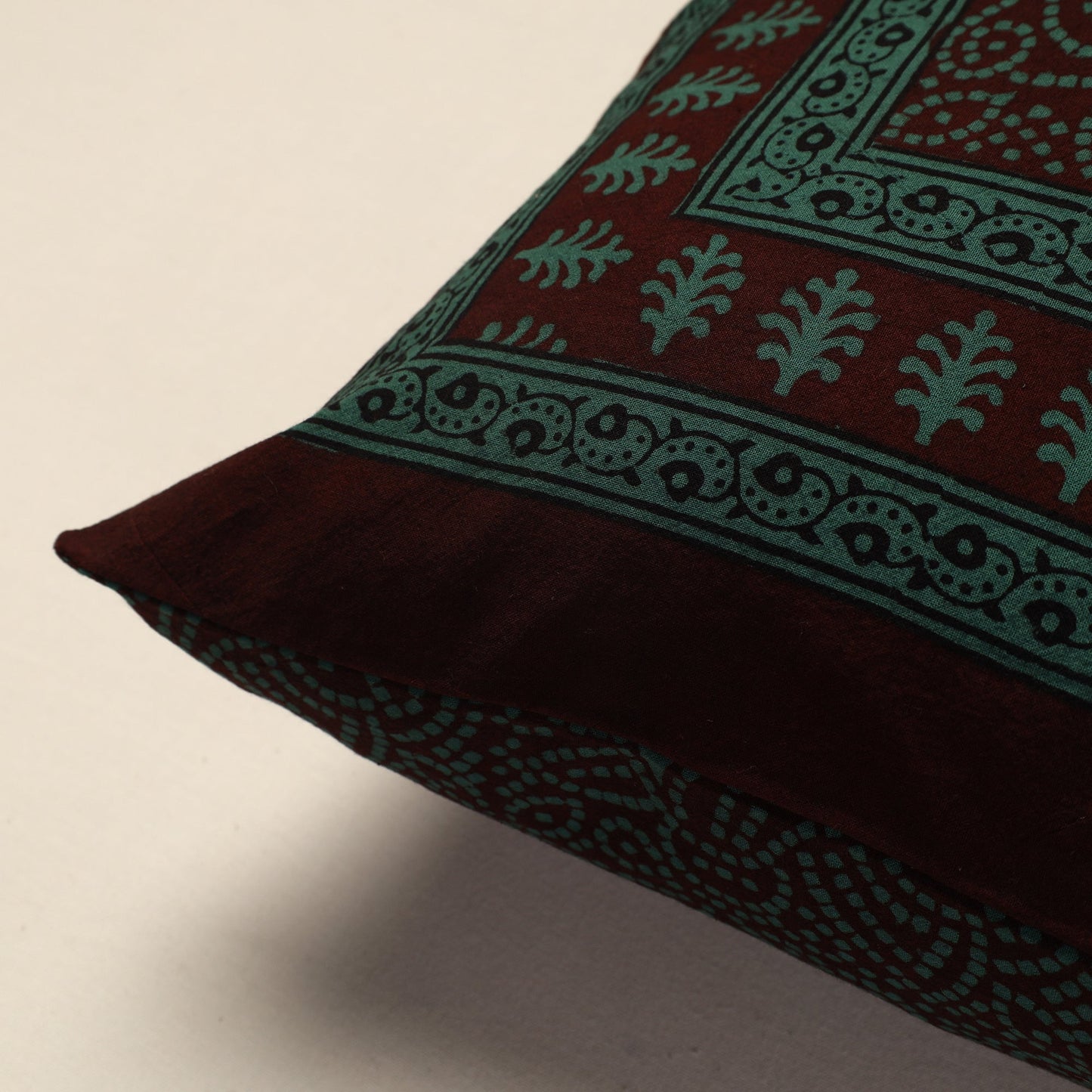 Block Printed Cushion Cover