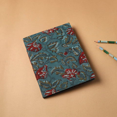 Bagru Fabric Cover Handmade Paper Notebook