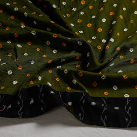 Buy Rangoli Bandhani Tie-Dye Cotton Blouse Piece 