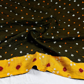 Buy Rangoli Bandhani Tie-Dye Cotton Blouse Piece 