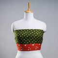 Buy Rangoli Bandhani Tie-Dye Cotton Blouse Piece Online at iTokri.com