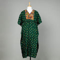 Buy Bandhani Tie-Dye Cotton Kaftan with Tie-Up Waist (Long) Online l iTokri.com