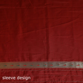 Green - bangalore silk paithani saree 02 - handcrafted