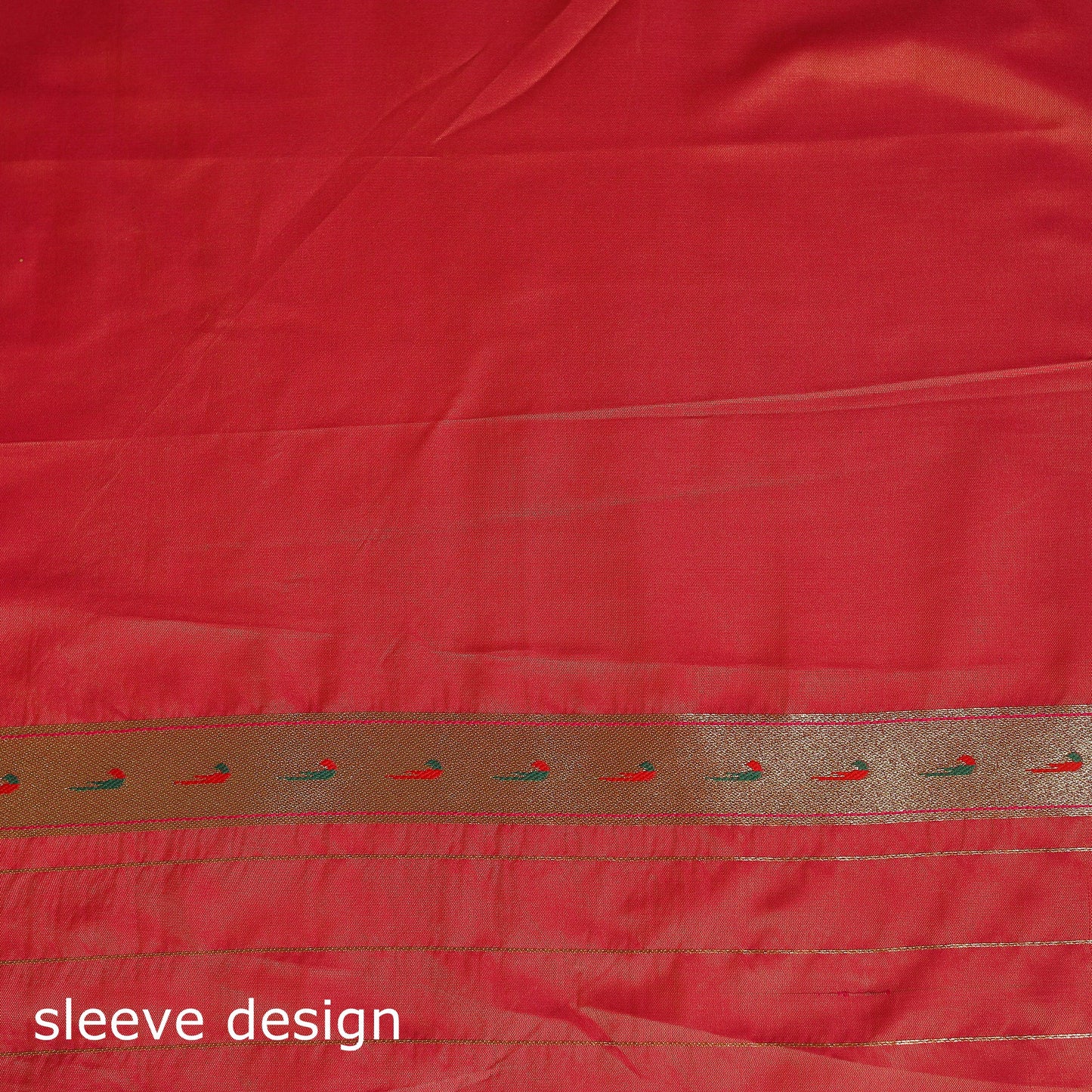 Green - bangalore silk paithani saree 03 - handcrafted