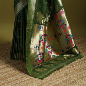 Bangalore silk paithani saree 13 - handcrafted