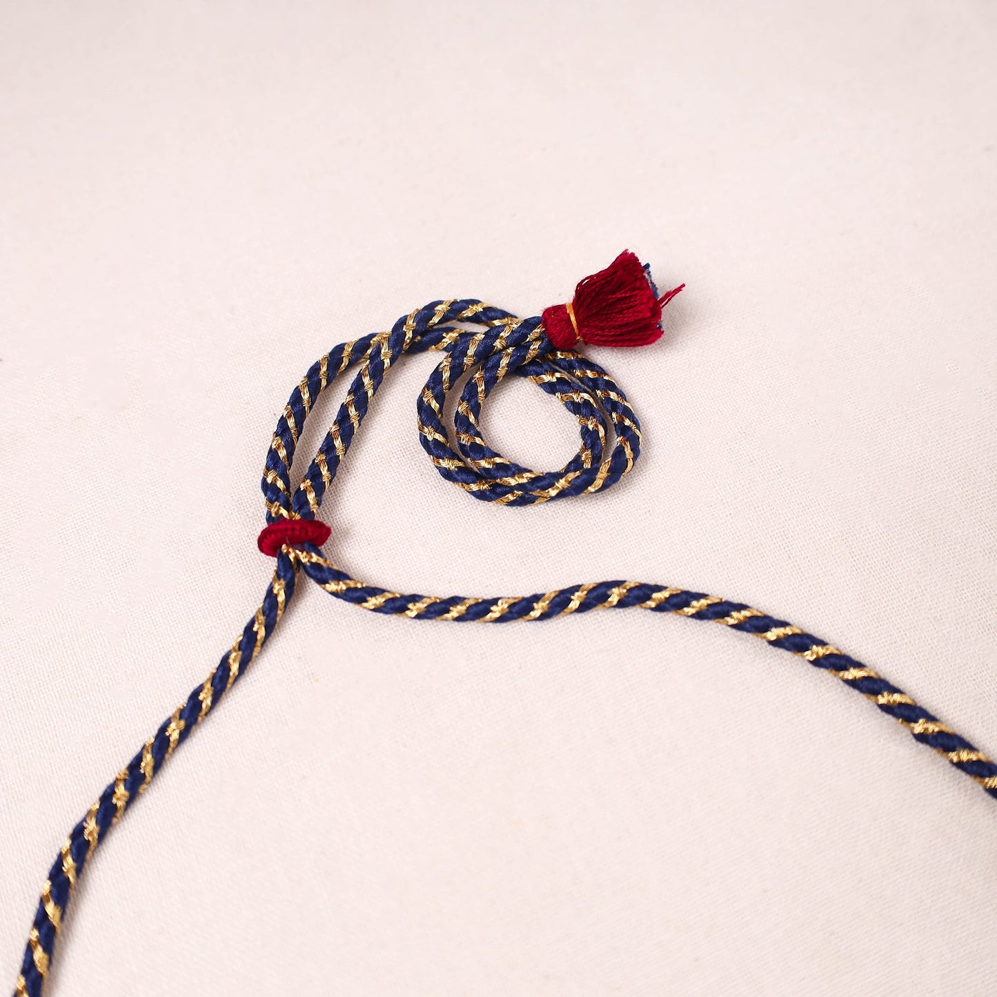 Banjara embroidery mirror & bead work handmade necklace 03