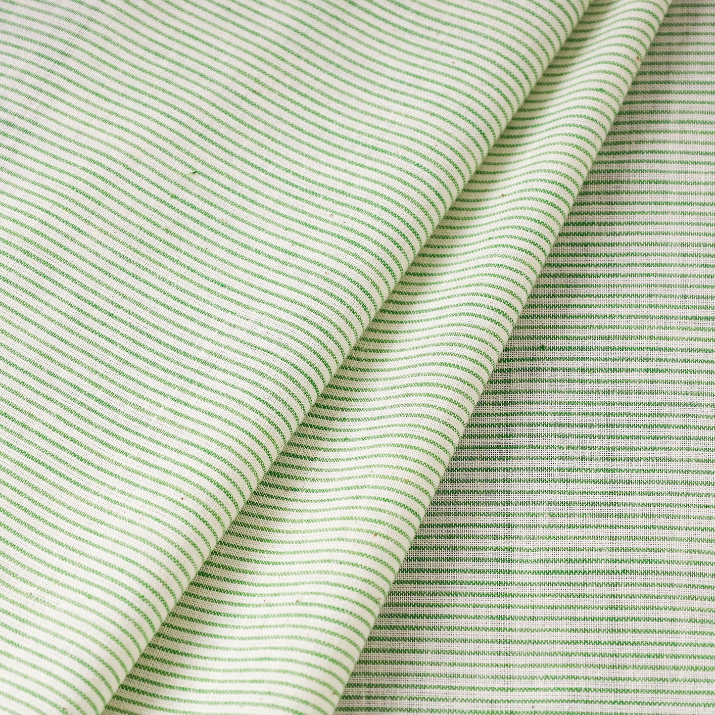  Baragaon Pre Washed Handloom Striped Cotton Fabric 