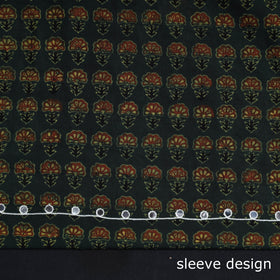 ajrakh kurta material