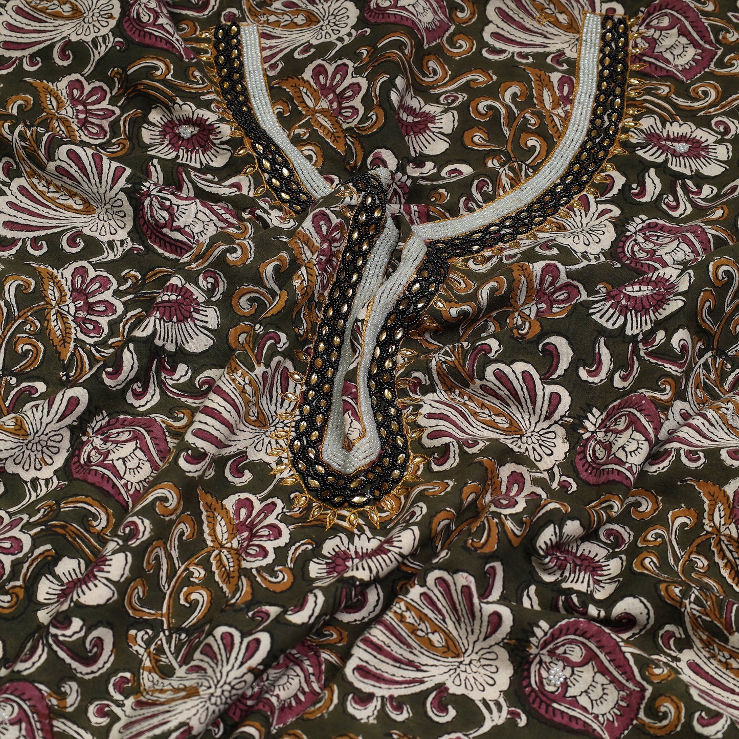 bagru kurta material