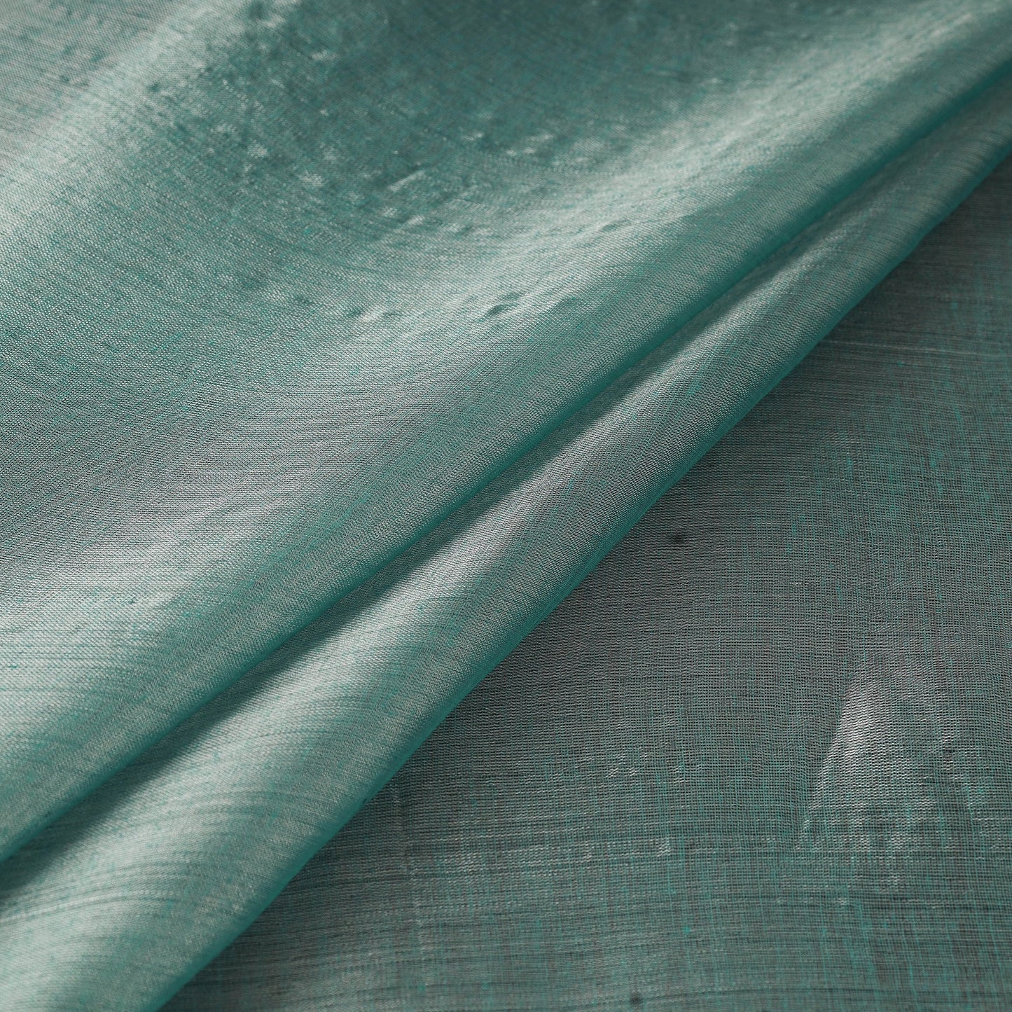 Bengal fine tissue zari plain fabric 15 - handcrafted