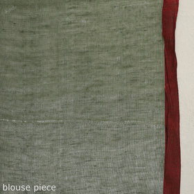 Buy Green Bengal Fine Tissue Zari Saree Online at iTokri.com