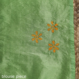 Bengal hand embroidery silk nakshi kantha saree 23