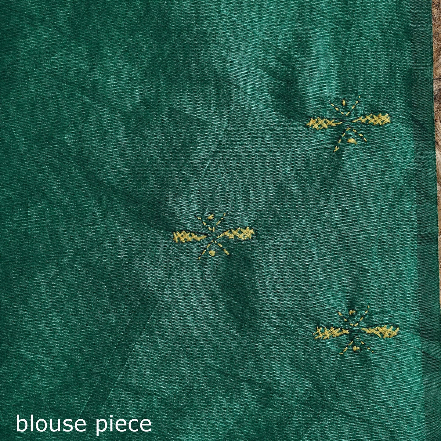 Bengal hand embroidery silk nakshi kantha saree 30