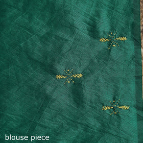 Bengal hand embroidery silk nakshi kantha saree 30