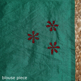 Bengal hand embroidery silk nakshi kantha saree 31