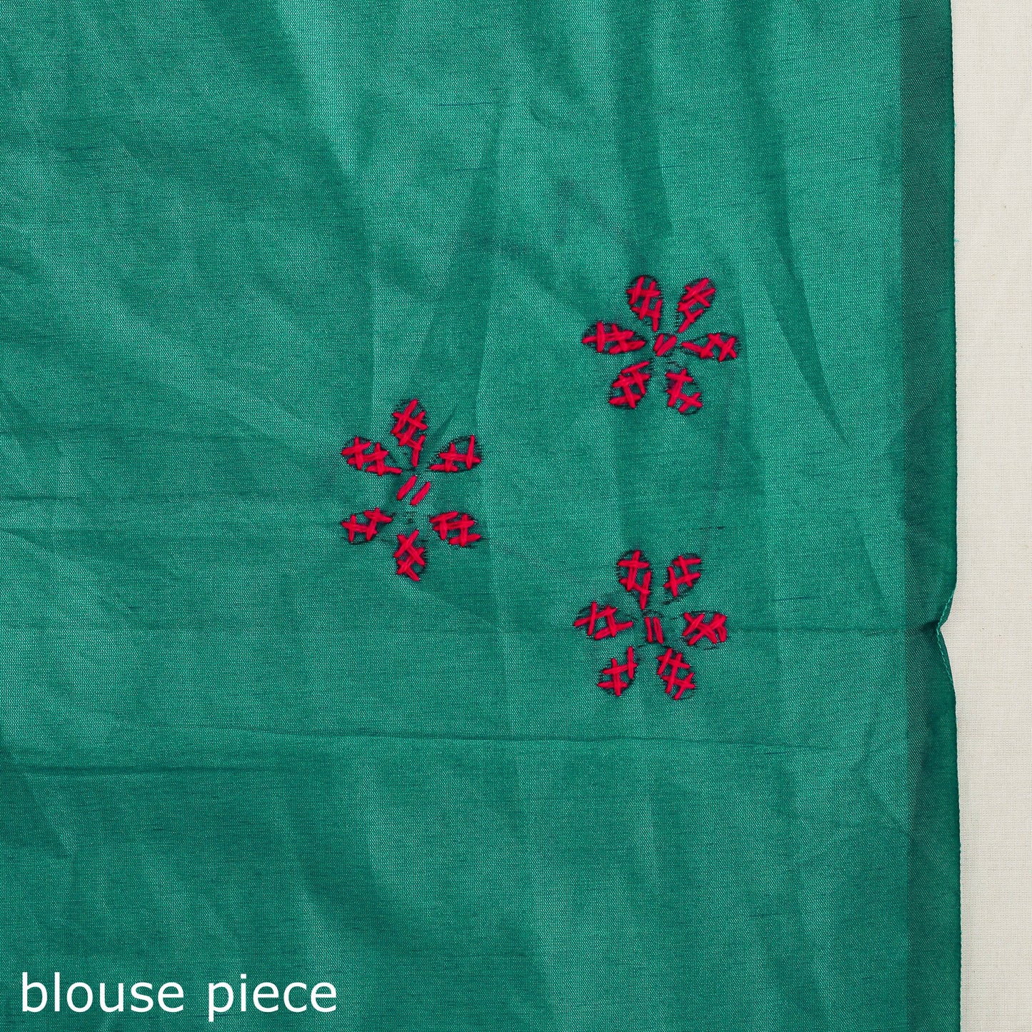 Bengal Hand Embroidery Silk Nakshi Kantha Saree