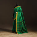 Green - bengal handwoven cotton begumpuri saree 04