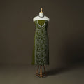Bengal kantha hand embroidered cotton unstitched kurta