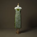 Bengal kantha hand embroidered cotton unstitched kurta