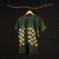 Green - bindaas art printed cotton round neck t-shirt