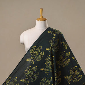 Bindaas cotton natural dyed fabric 08 - handcrafted