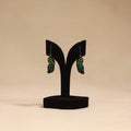 Bishnupur handpainted terracotta earrings 104 - handcrafted