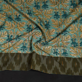 Block print cotton sanganeri blouse piece 24 - handcrafted