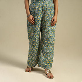  Block Print Cotton Sanganeri Palazzo 