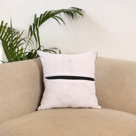 Green - sanganeri cushion cover 02 - handcrafted