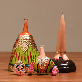 Bobble head thanjavur traditional dancing doll 05