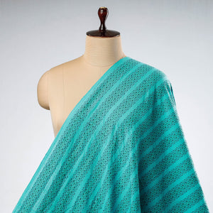  Bodoweaves Block Printed Cotton Handloom Fabric 