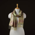 Brocade handloom semi silk banarasi stole 07 - handcrafted