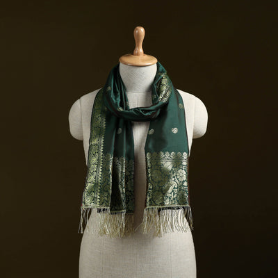 Brocade handloom semi silk nakshi buti banarasi stole