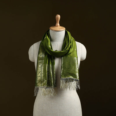 Brocade handloom semi silk nakshi buti banarasi stole